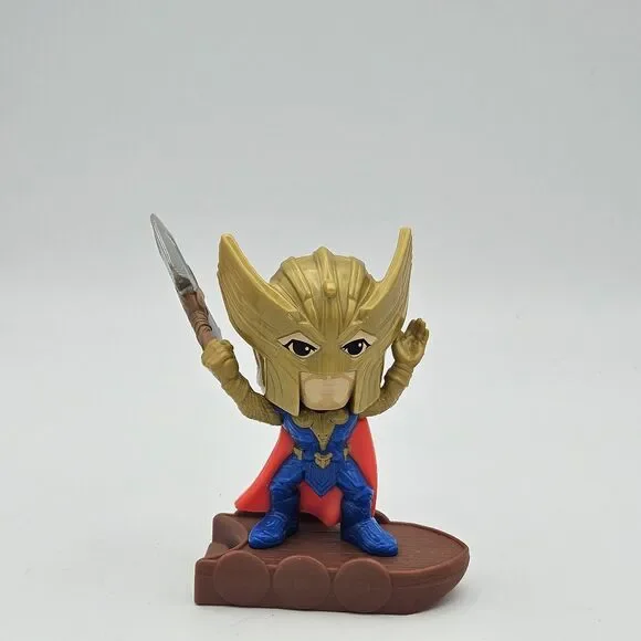 McDonalds Toy Lot Naruto Kakashi Thor Superman Tony Hawk Skateboard Figures - Picture 4 of 9